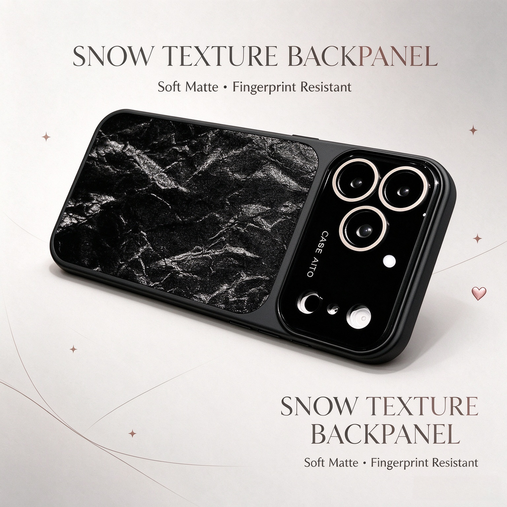 ⏳🔥🔥Limited Time Sale｜Soft Snow Texture Cloth Magnetic Phone Case for iPhone 16 & 17
