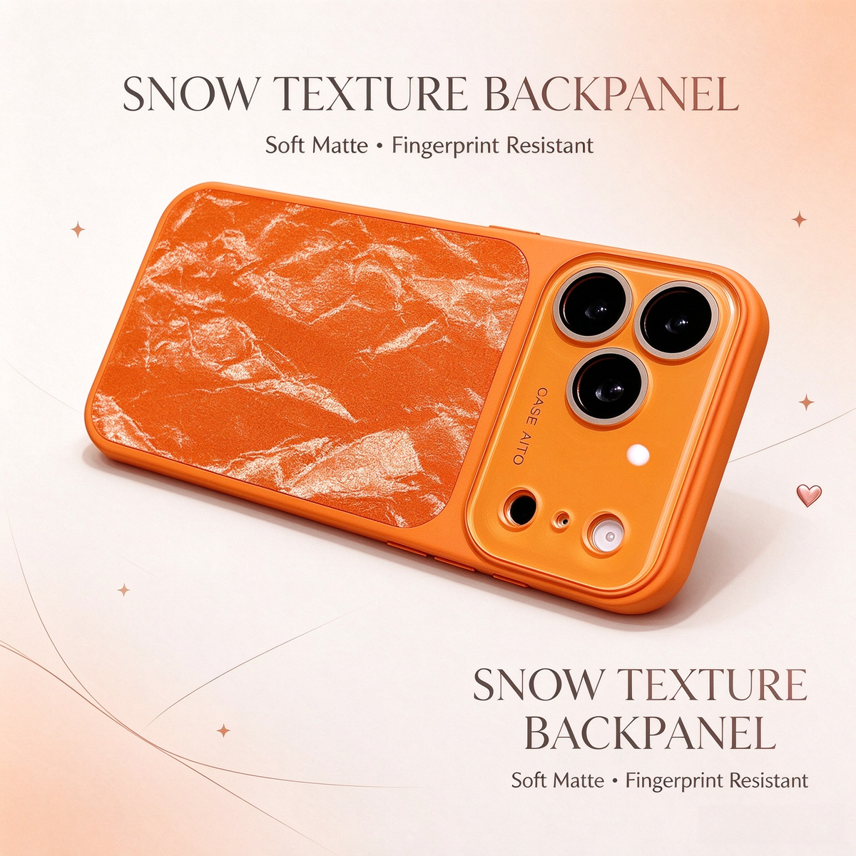 ⏳🔥🔥Limited Time Sale｜Soft Snow Texture Cloth Magnetic Phone Case for iPhone 16 & 17
