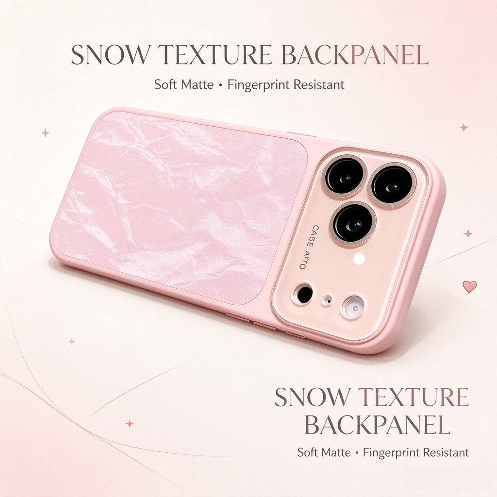⏳🔥🔥Limited Time Sale｜Soft Snow Texture Cloth Magnetic Phone Case for iPhone 16 & 17