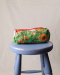 Quilted Indian Block Print Pencil Case