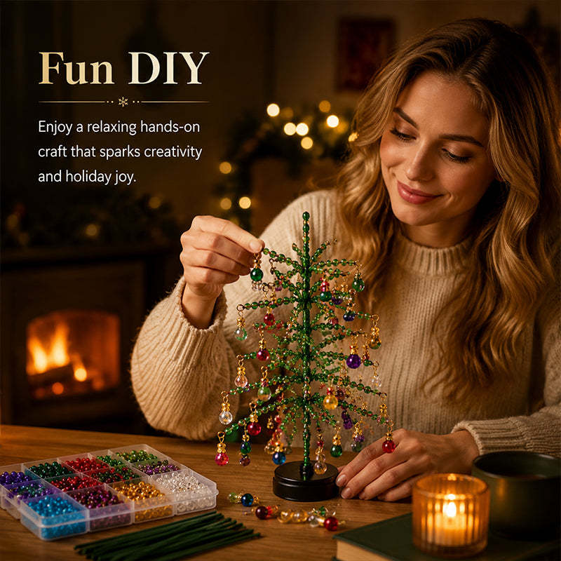 🔥Hot Sale Last Day 50% OFF - DIY Beaded Festival Tree Kit