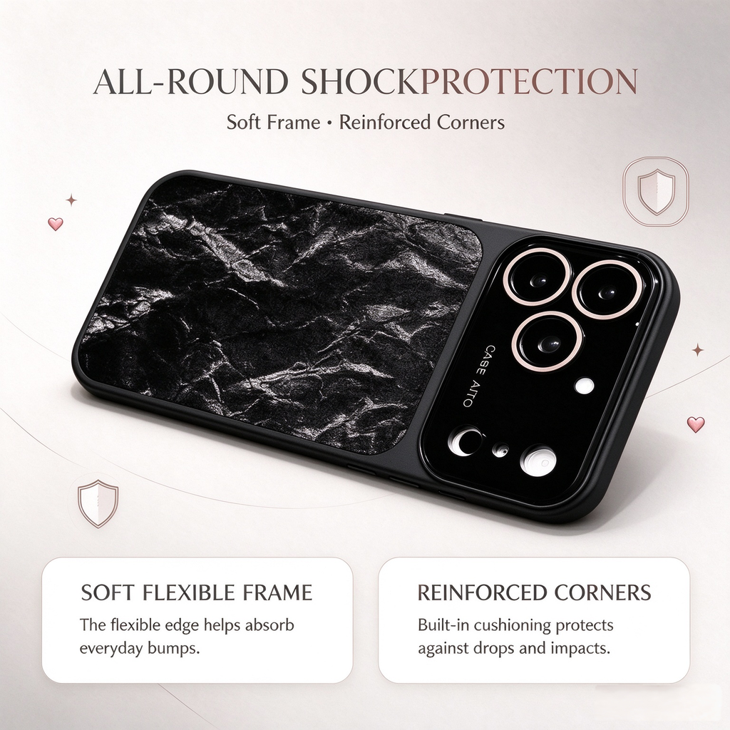 ⏳🔥🔥Limited Time Sale｜Soft Snow Texture Cloth Magnetic Phone Case for iPhone 16 & 17