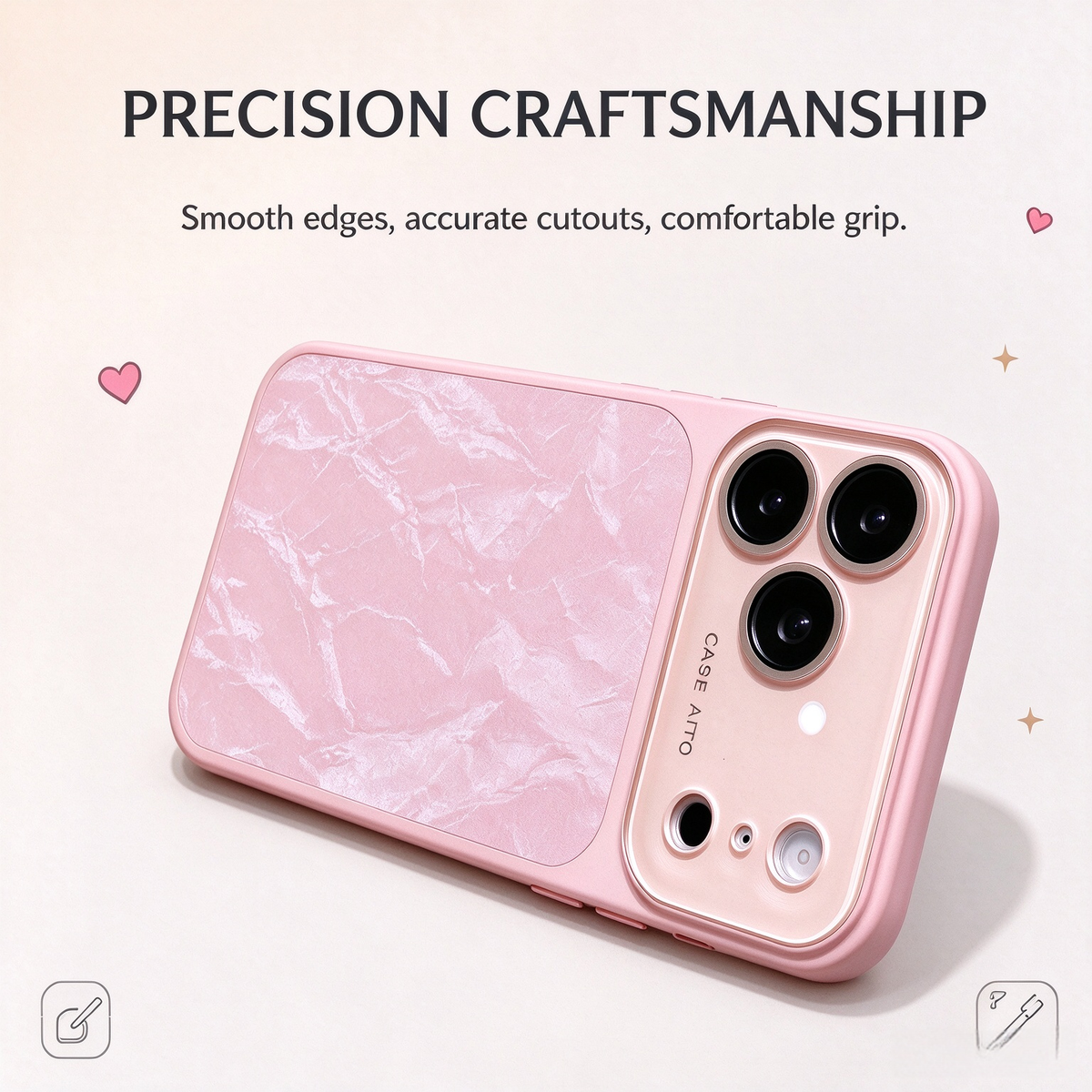 ⏳🔥🔥Limited Time Sale｜Soft Snow Texture Cloth Magnetic Phone Case for iPhone 16 & 17