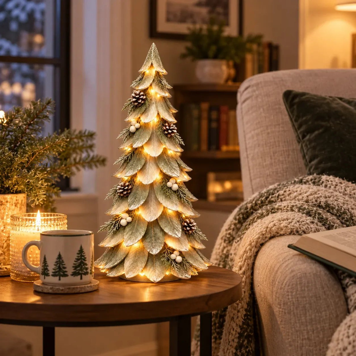 🔥Limited-Time Offer🌟🌲Winterleaf Glow Christmas Tree
