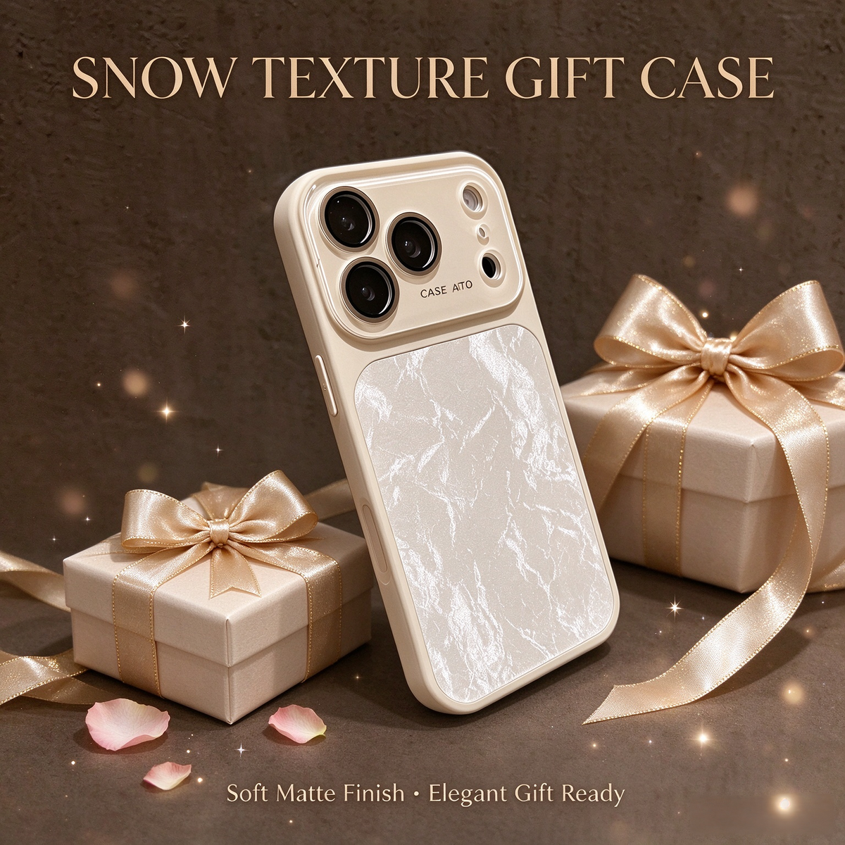 ⏳🔥🔥Limited Time Sale｜Soft Snow Texture Cloth Magnetic Phone Case for iPhone 16 & 17