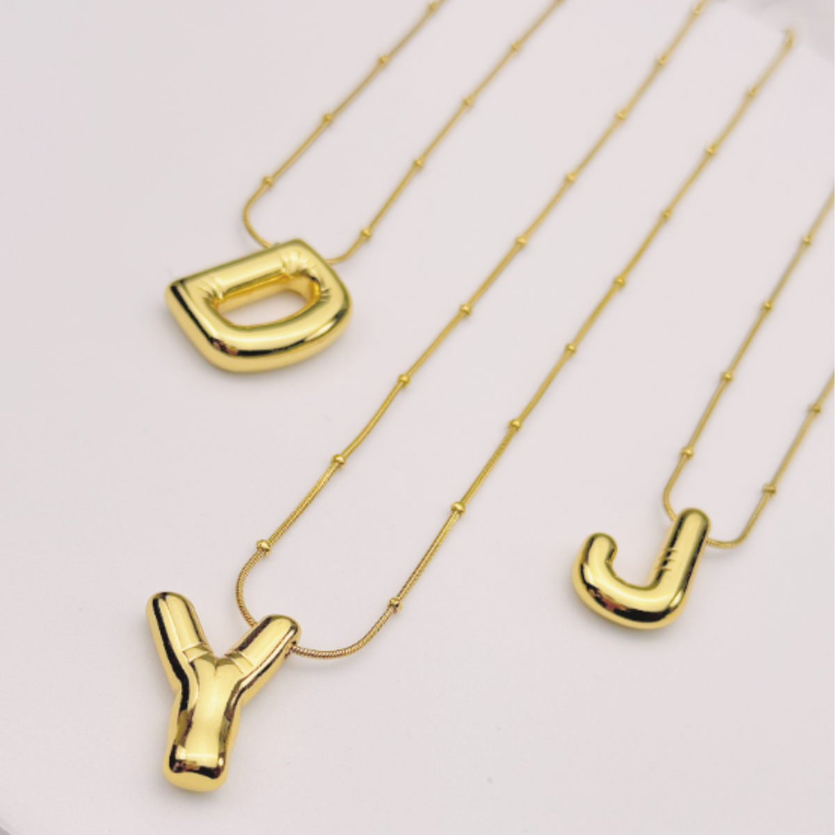 Chunky Initial Necklace