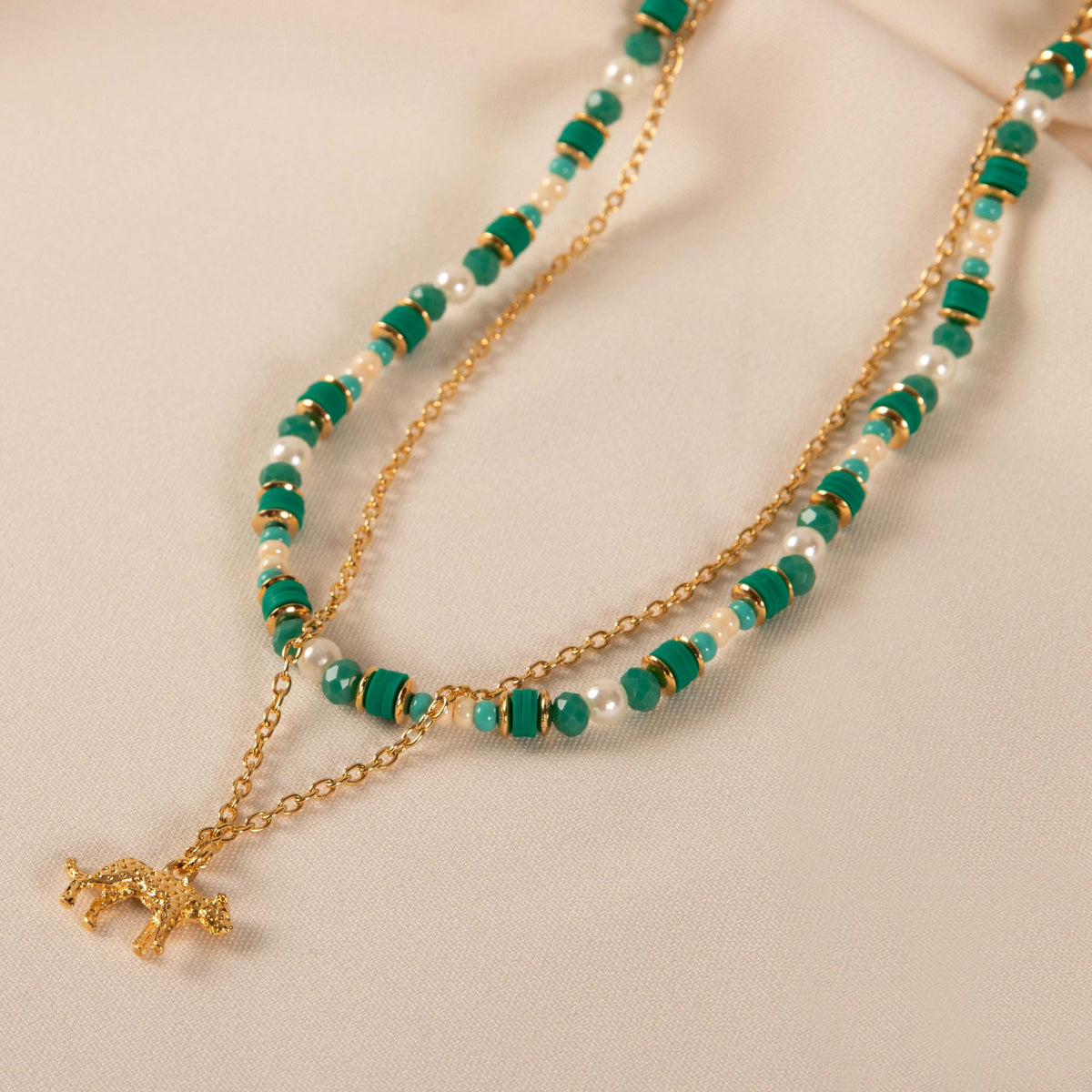Leopard Charm Necklace