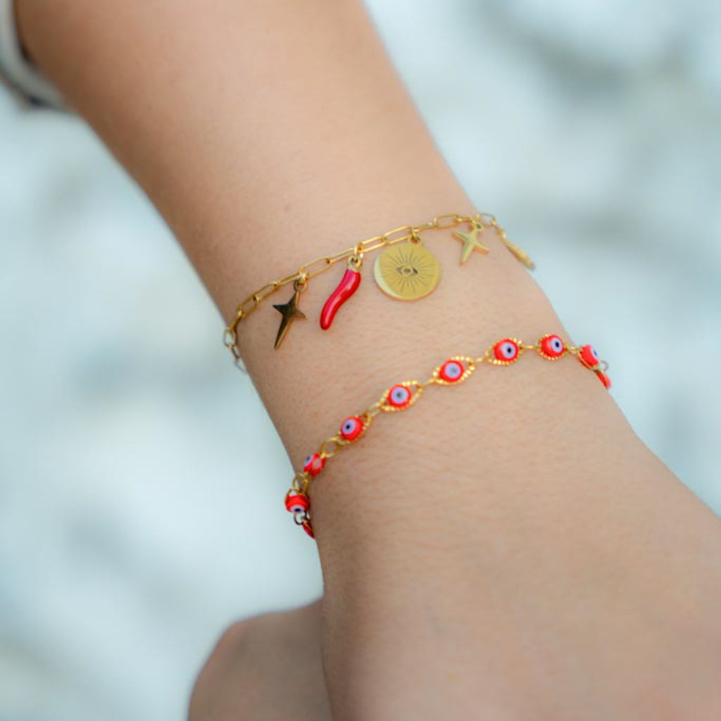 Rosso Corno Bracelet💧✅