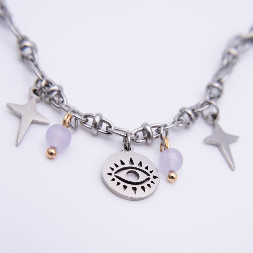 Radiant Eye Silver Bracelet💧✅