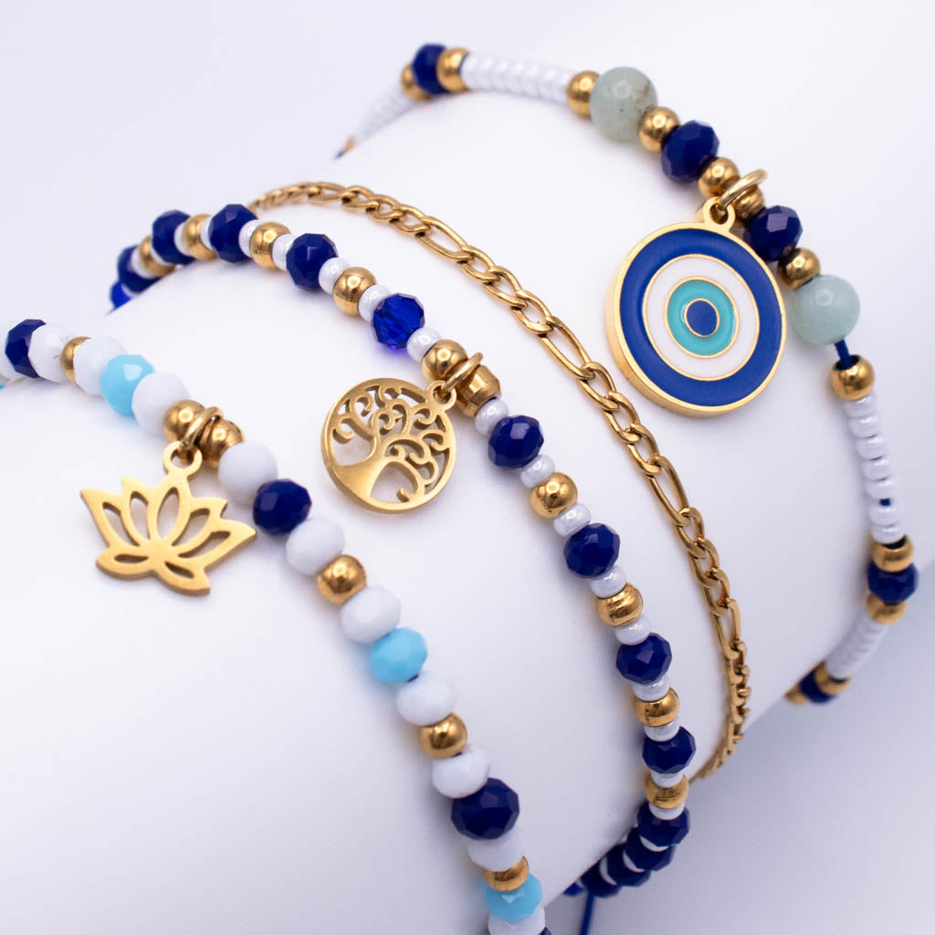 Blue Guardian Set bracelet💧✅