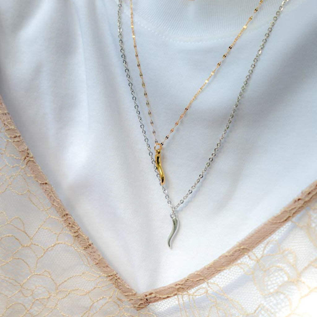 Sole Corno Necklace💧✅