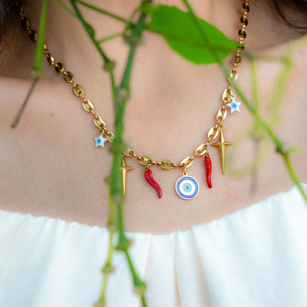 Fortuna Nazar Necklace💧✅