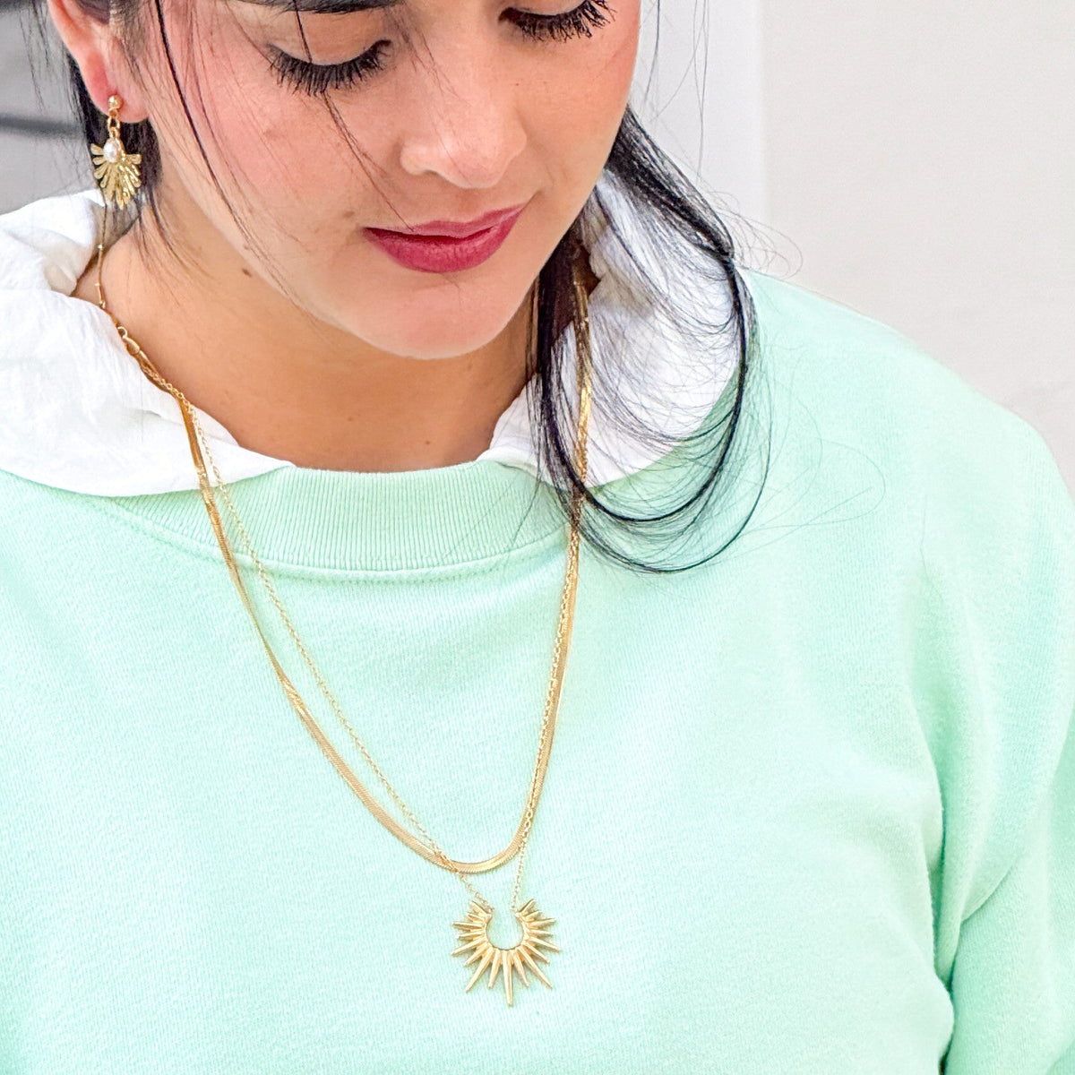 Solar Crown Necklace💧✅