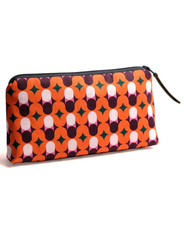 Zipped Pouch For Cosmetics / Pencils