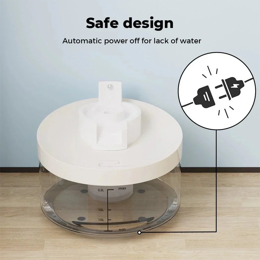 Automatic Sensor Pet Water Fountain 2.2L