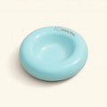 Bagel Ceramic Cat Bowl – Anti-Whisker Cat Food Bowl - Azur