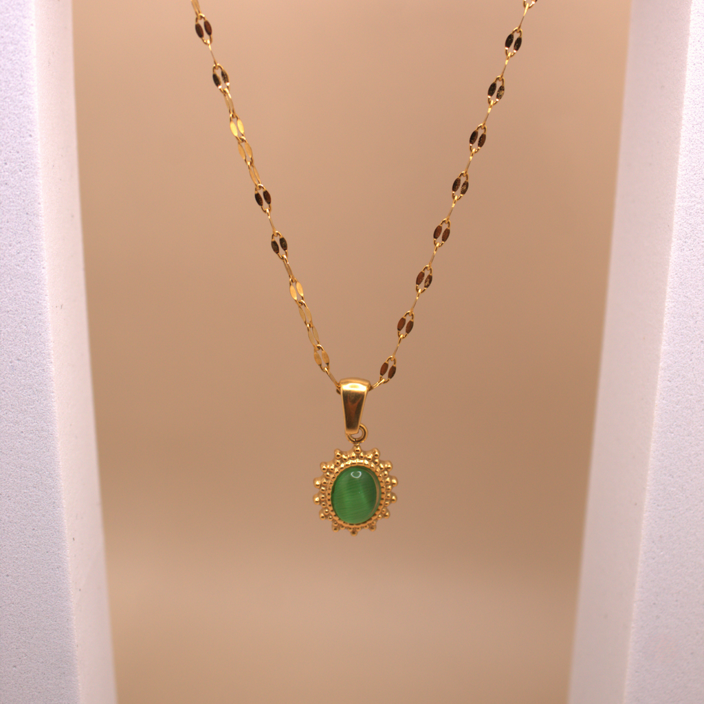 Green Oracle Necklace 💧✅