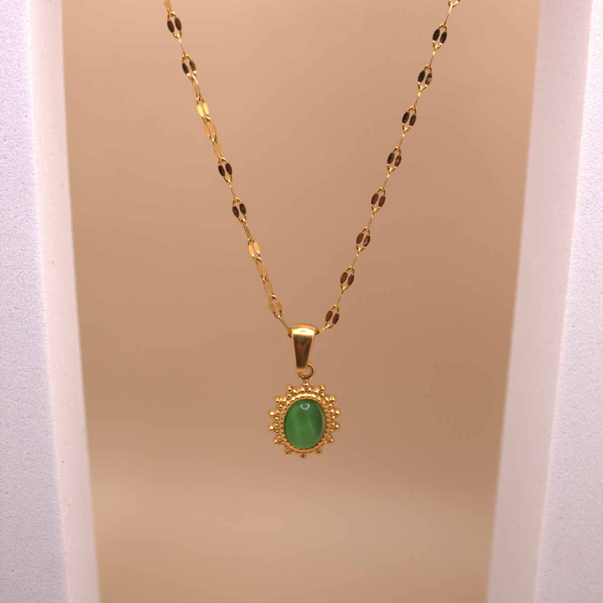 Green Oracle Necklace 💧✅