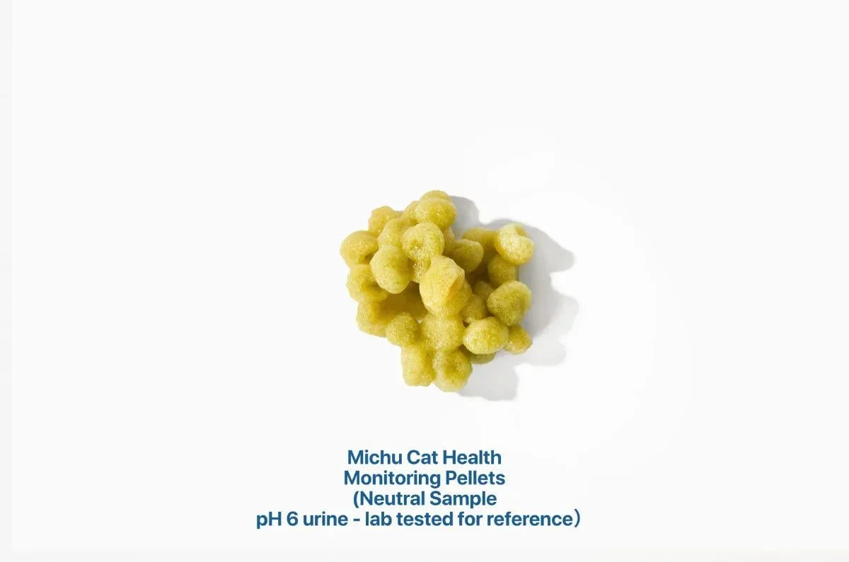 Cat Health Monitoring Pellets - Colour Changing Indicators For Home Urine Testing