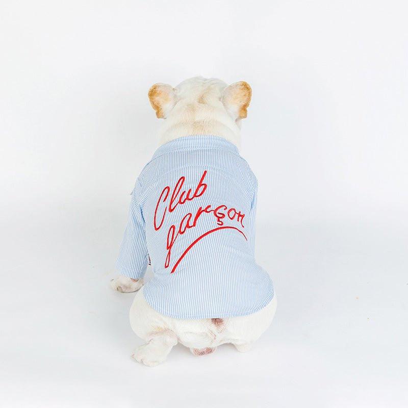 Club Garcon Light Denim Dog Shirt