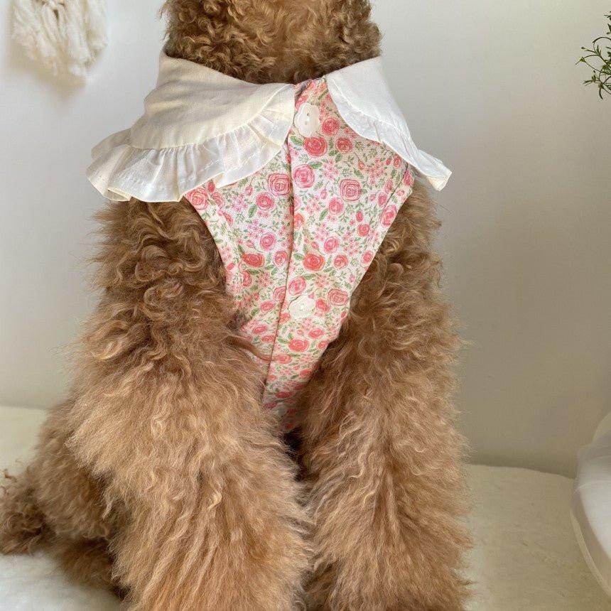 Floral Bohemian Dog Dress
