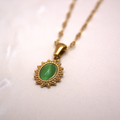 Green Oracle Necklace 💧✅