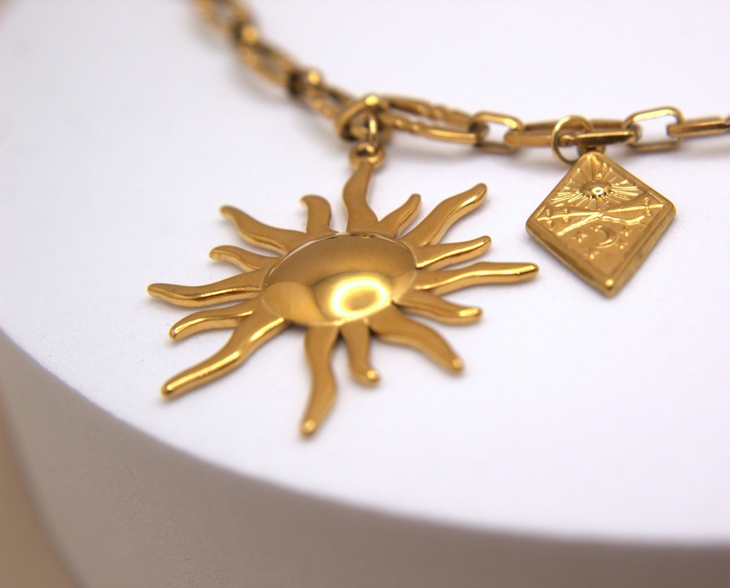 Sacred Sun Necklace 💧✅