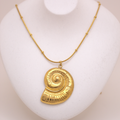 Golden Seashell Necklace 💧✅