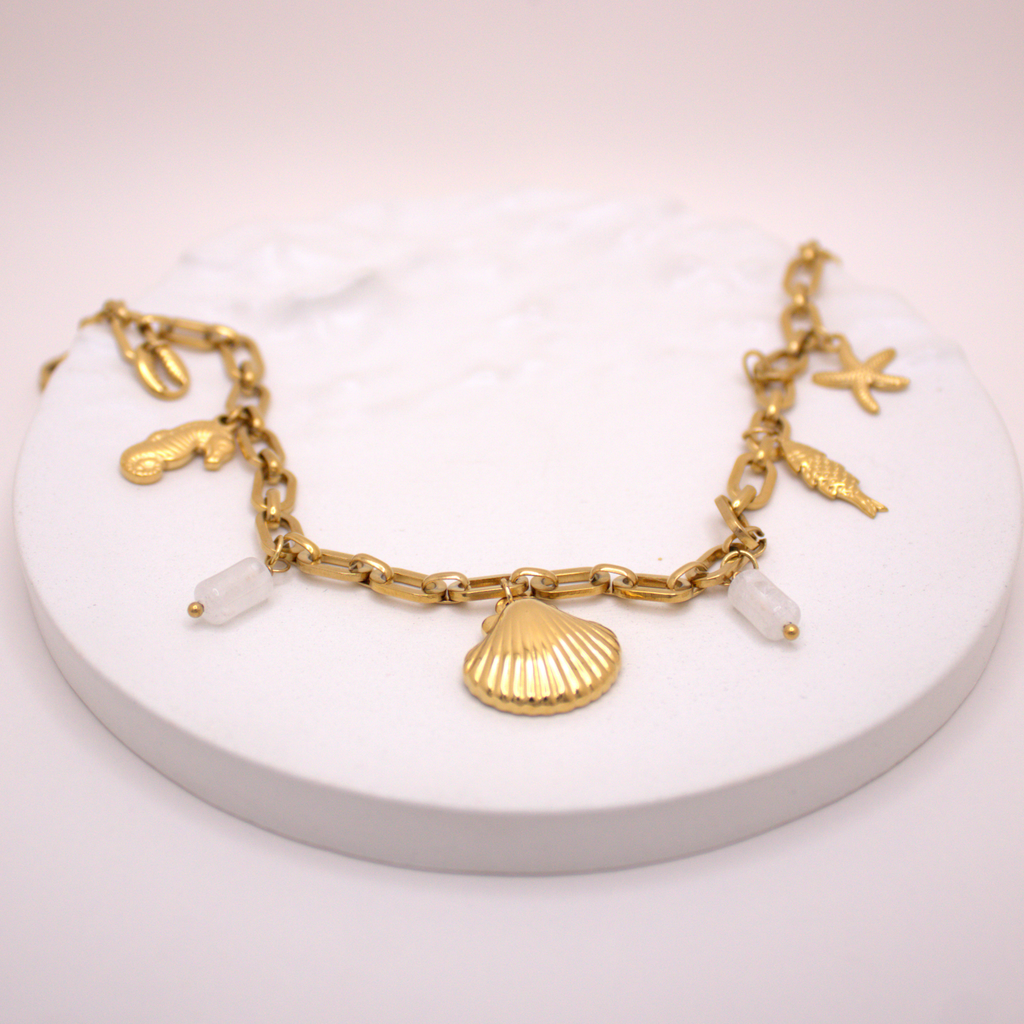 Golden Tide Necklace💧✅