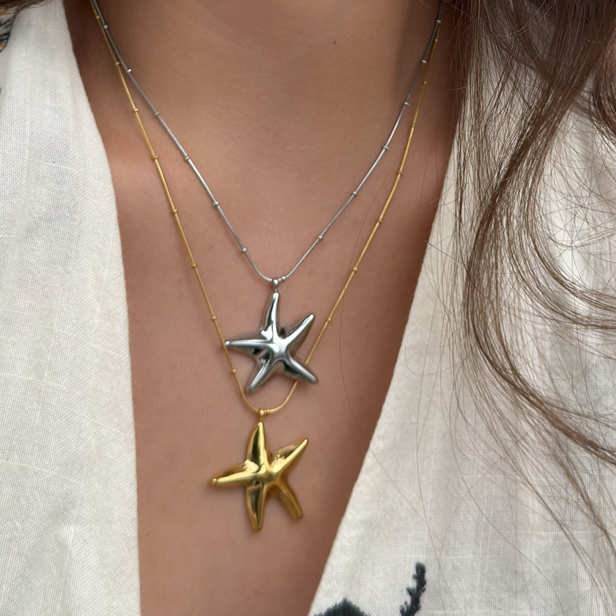 Bold Starfish Necklace 💧✅