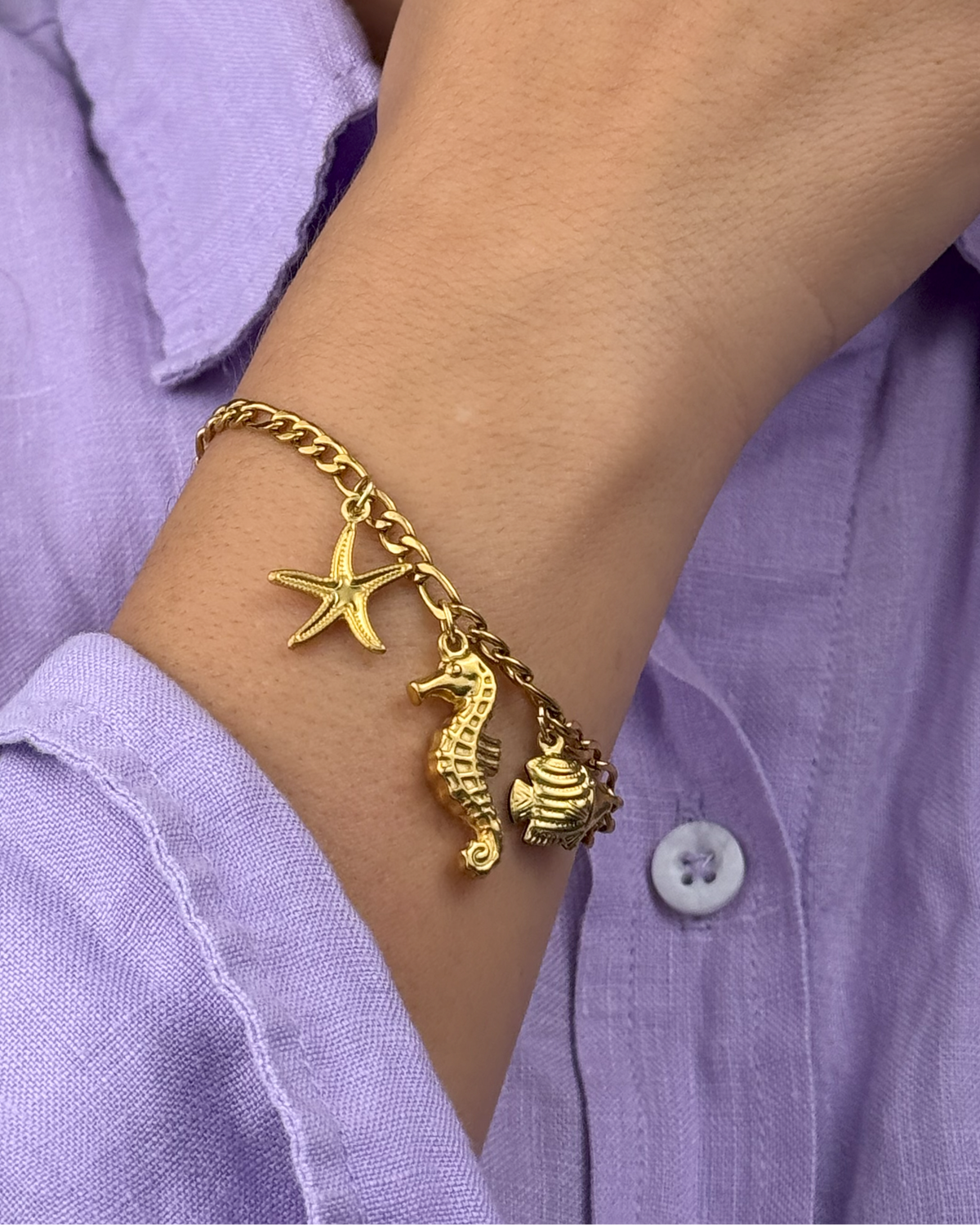 Golden Sea Bracelet💧✅