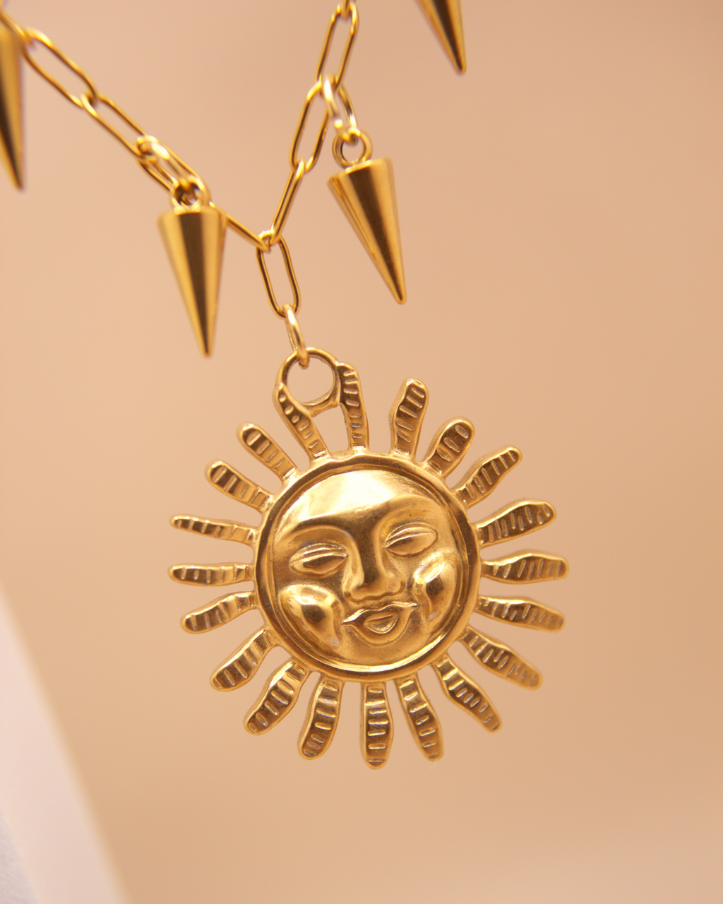 Tribal Sun Necklace 💧✅