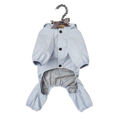 The Waterproof Reflective Dog Raincoat - Dusty Pink