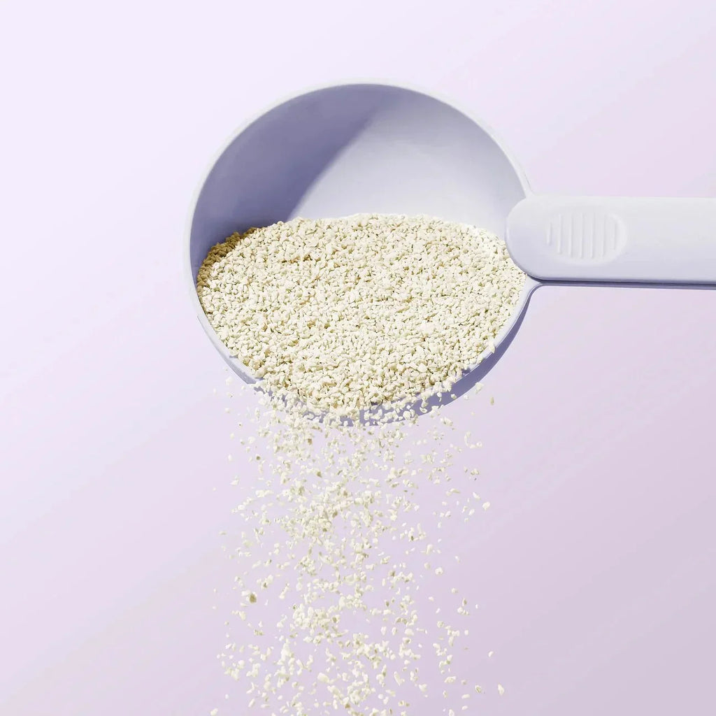 Tofu Cat Litter for Kittens and Small Animals, Natural Crushed Formula, Plant-Based & Safe if Ingested 2.5kg/6L