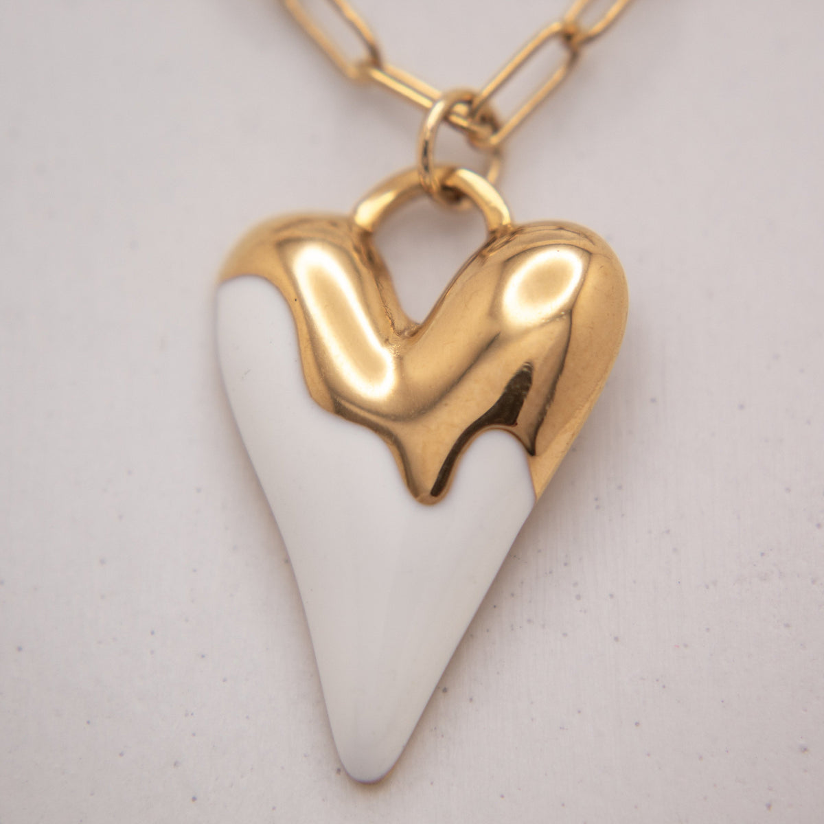 Vanilla Heart Necklace💧✅